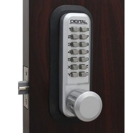 Lockey Mechanical Keyless Lock W/ Passage Single Combination Marine Grade 2830-MG